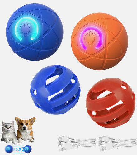 Bettinay 4-Piece Moving Dog Ball Set – Automatic Interactive Balls for Dogs